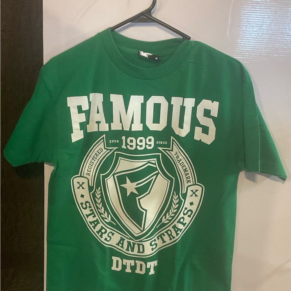 Famous Stars & Straps Green Short Sleeve Tee